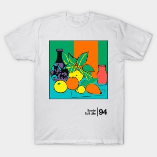 Still Life - Suede - Minimalist Style Illustration Artwork T-Shirt